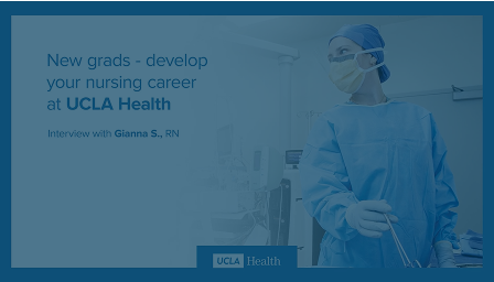 New Beginnings – Turning Education into Excellence at UCLA Health video opens in modal window